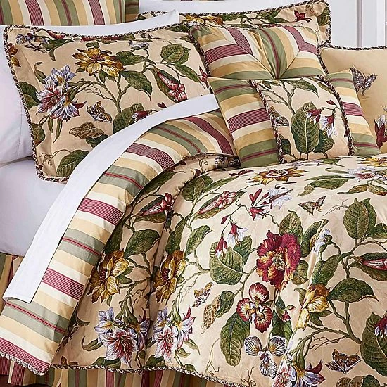 Waverly Laurel Springs 4-pc. Reversible Comforter Set 2 Waverly Laurel Springs 4-pc. Reversible Comforter Set - Image 2