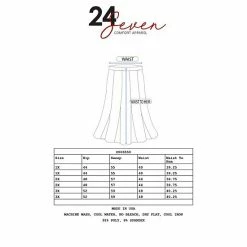 Plus Size 24Seven Comfort Apparel Comfortable Foldover Waistband Maxi Skirt Navy 9 Plus Size 24Seven Comfort Apparel Comfortable Foldover Waistband Maxi Skirt Navy -Waverly Shop unnamed file 1107