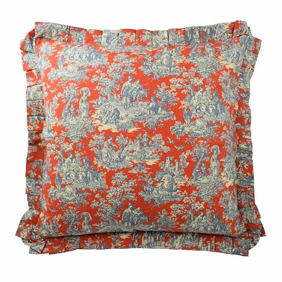 Waverly Sanctuary Rose Euro Sham 1 Waverly Sanctuary Rose Euro Sham