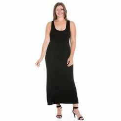 Plus Size 24seven Comfort Apparel Racerback Maxi Dress Green 14 Plus Size 24seven Comfort Apparel Racerback Maxi Dress Green -Waverly Shop unnamed file 1508