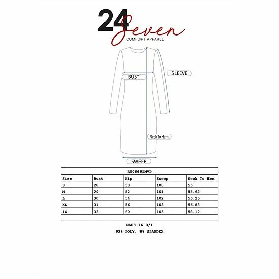 Women's 24Seven Comfort Apparel Paisley Casual Maxi Dress Pink Gray 4 Women's 24Seven Comfort Apparel Paisley Casual Maxi Dress Pink Gray - Image 4