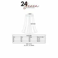 Plus Size 24Seven Comfort Apparel Navy Blue Knee Length Skirt -Waverly Shop unnamed file 1582