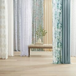 Waverly Serendipity 5 Pleat Window Curtain Panel Blue -Waverly Shop unnamed file 164