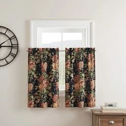 Waverly Kensington Bloom Window Tier Pair Gem