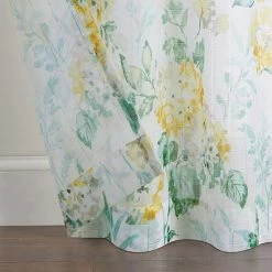 Waverly Blushing Blooms Rod Pocket Sheer Window Curtain Panel Blue -Waverly Shop unnamed file 190