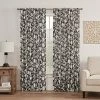 Waverly Stencil Vine Window Curtain Linen