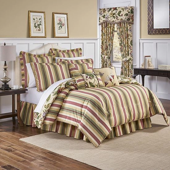 Waverly Laurel Springs 4-pc. Reversible Comforter Set 3 Waverly Laurel Springs 4-pc. Reversible Comforter Set - Image 3