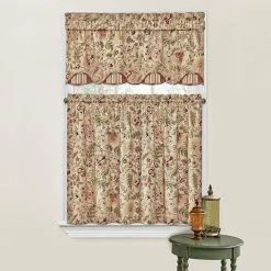 Waverly Imperial Dress Window Curtain Tier Pair Antique -Waverly Shop unnamed file 225