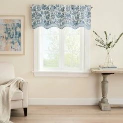 Waverly Charmed Wave Window Valance Onyx 14 Waverly Charmed Wave Window Valance Onyx -Waverly Shop unnamed file 270