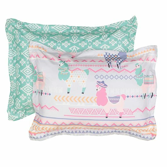 Girls Waverly Waverly Kids La La Llama Reversible Comforter Set 4 Girls Waverly Waverly Kids La La Llama Reversible Comforter Set - Image 4