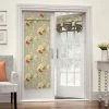 Waverly 1-Panel Sanctuary Rose French Door Curtain Clay