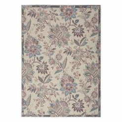 Waverly Washable Floral Area Rug Beige -Waverly Shop unnamed file 319