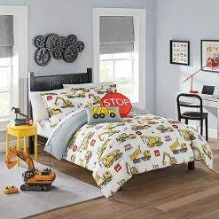 Waverly Kids Under Construction Reversible Comforter Set