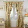 Waverly 1-Panel Spring Bling Window Curtain Platinum