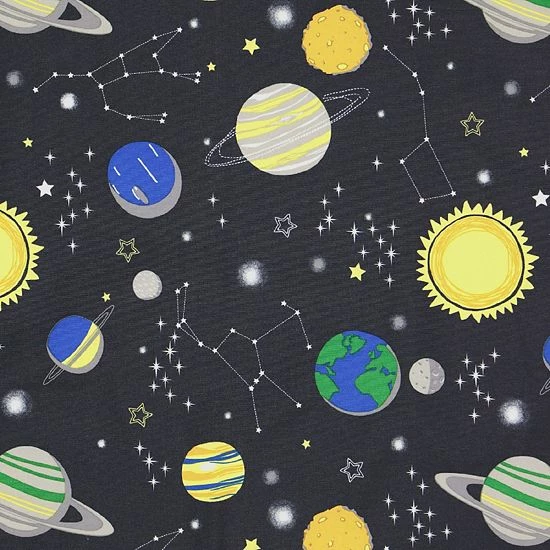 Waverly Kids Space Adventure Blackout Window Curtain 3 Waverly Kids Space Adventure Blackout Window Curtain - Image 3
