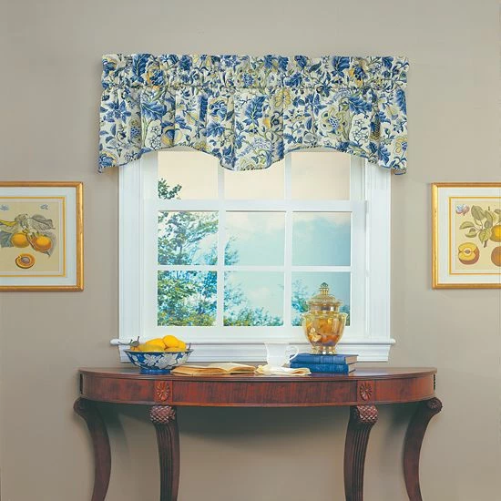 Waverly Imperial Dress Window Valance - 80'' X 18'' 1 Waverly Imperial Dress Window Valance - 80'' X 18''