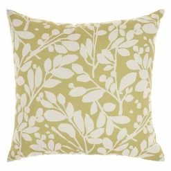 Waverly Pillows Leaf Storm Indoor Outdoor Throw Pillow Turquoise