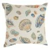 Waverly Low Tide Indoor Outdoor Throw Pillow Blue