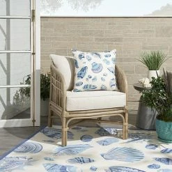 Waverly Low Tide Indoor Outdoor Throw Pillow Blue -Waverly Shop unnamed file 525