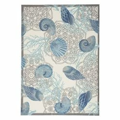 Waverly Sun N' Shade Coastal Mandala Indoor Outdoor Rug Light Blue -Waverly Shop unnamed file 543