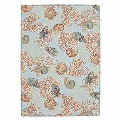 Waverly Sun N' Shade Coastal Mandala Indoor Outdoor Rug Light Blue -Waverly Shop unnamed file 545