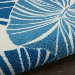 Waverly Sun N' Shade Palm Leaf Indoor Outdoor Rug Gray -Waverly Shop unnamed file 569