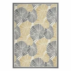 Waverly Sun N' Shade Palm Leaf Indoor Outdoor Rug Gray -Waverly Shop unnamed file 573