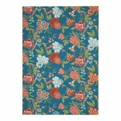 Waverly By Nourison Sun N Shade Garden Indoor Outdoor Rug Blue Multicolor