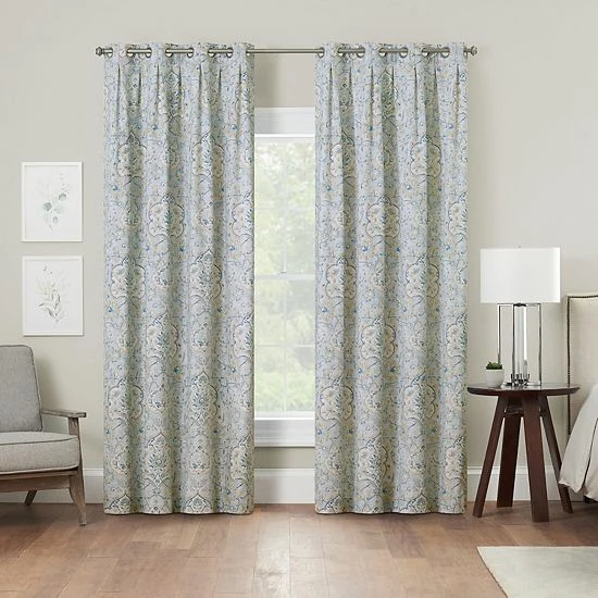 Waverly Flying Carpet Grommet Window Curtain Panel 1 Waverly Flying Carpet Grommet Window Curtain Panel
