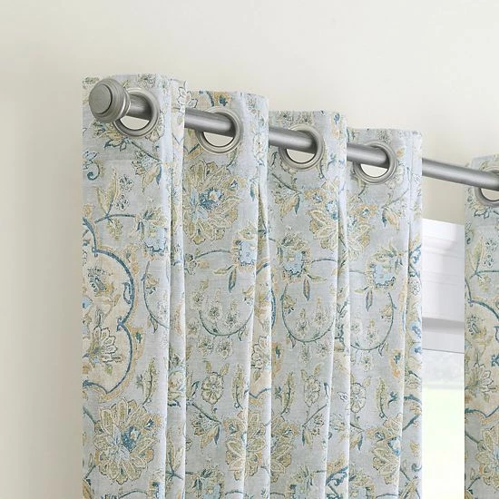 Waverly Flying Carpet Grommet Window Curtain Panel 2 Waverly Flying Carpet Grommet Window Curtain Panel - Image 2
