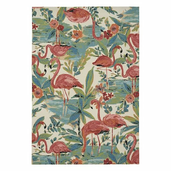 Waverly Sun N' Shade Fantastic Indoor Outdoor Rug 1 Waverly Sun N' Shade Fantastic Indoor Outdoor Rug