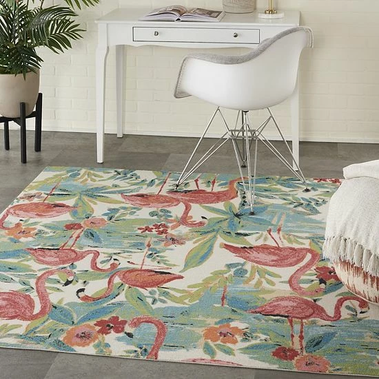 Waverly Sun N' Shade Fantastic Indoor Outdoor Rug 2 Waverly Sun N' Shade Fantastic Indoor Outdoor Rug - Image 2