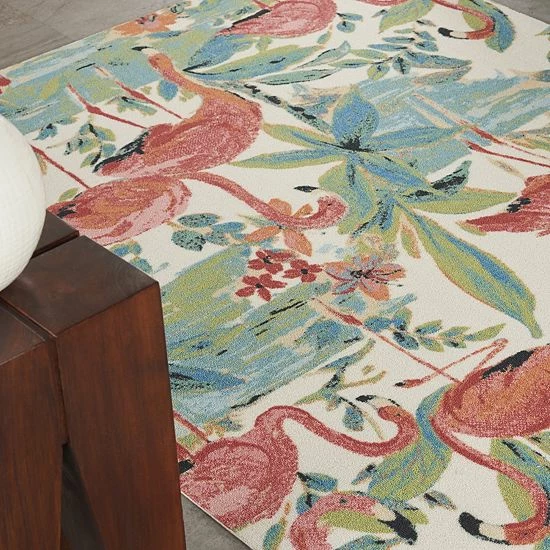 Waverly Sun N' Shade Fantastic Indoor Outdoor Rug 3 Waverly Sun N' Shade Fantastic Indoor Outdoor Rug - Image 3