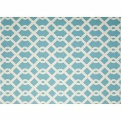 Waverly Sun N' Shade Ellis Geometric Indoor Outdoor Rug Poolside