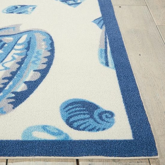 Waverly Sun N' Shade Low Tide Shell Indoor Outdoor Rug 3 Waverly Sun N' Shade Low Tide Shell Indoor Outdoor Rug - Image 3
