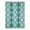Waverly Sun N' Shade Capri Indoor Outdoor Rug Aqua