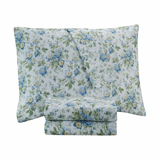 Traditions By Waverly Forever Yours Sheet Set With Pillowcases 4 Traditions By Waverly Forever Yours Sheet Set With Pillowcases - Image 4