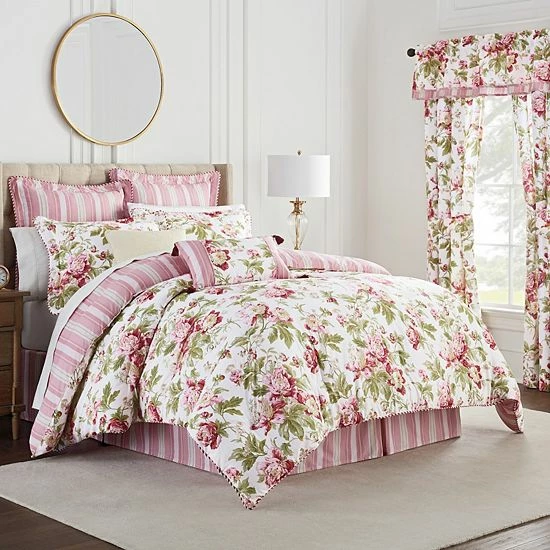 Waverly Forever Peony Window Curtain Set 5 Waverly Forever Peony Window Curtain Set - Image 5
