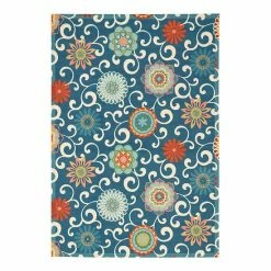 Waverly By Nourison Sun N Shade Terrace Indoor Outdoor Rug Ivory Multi -Waverly Shop unnamed file 79