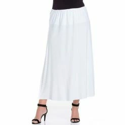 Plus Size 24Seven Comfort Apparel Comfortable Fit Elastic Waist Maxi Skirt Heather 17 Plus Size 24Seven Comfort Apparel Comfortable Fit Elastic Waist Maxi Skirt Heather -Waverly Shop unnamed file 859