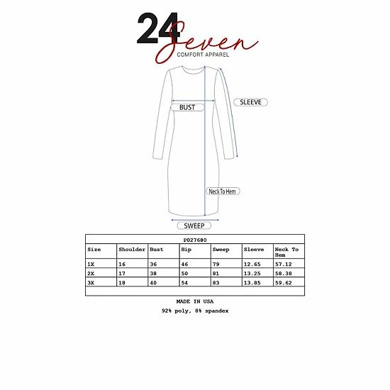 Plus Size 24seven Comfort Apparel Elbow Length Sleeve Maxi Dress Blue 3 Plus Size 24seven Comfort Apparel Elbow Length Sleeve Maxi Dress Blue - Image 3