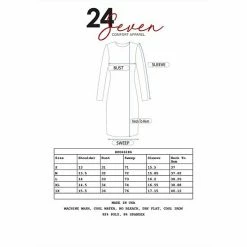 Women's 24Seven Comfort Apparel Three-Quarter Sleeve Fit And Flare Mini Dress Navy 17 Women's 24Seven Comfort Apparel Three-Quarter Sleeve Fit And Flare Mini Dress Navy -Waverly Shop unnamed file 883