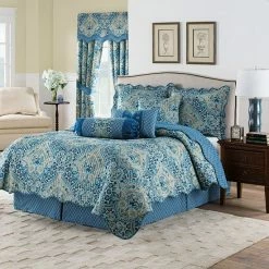 Waverly Moonlit Shadows Reversible Quilt Set