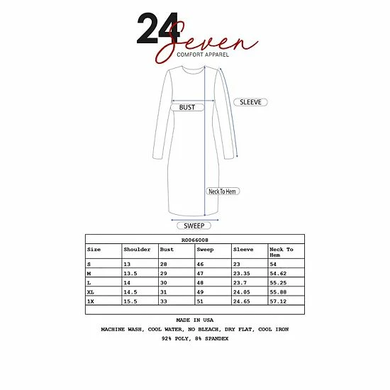 Women's 24seven Comfort Apparel Long Sleeve Side Slit Fitted Maxi Dress Purple 4 Women's 24seven Comfort Apparel Long Sleeve Side Slit Fitted Maxi Dress Purple - Image 4