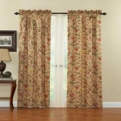 Waverly 1-Panel Imperial Dress Window Curtain - 42'' X 84''